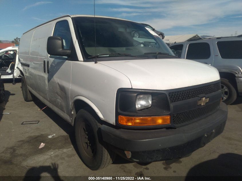 2014 CHEVROLET EXPRESS CARGO VAN - 1GCZGUCG7E1124285