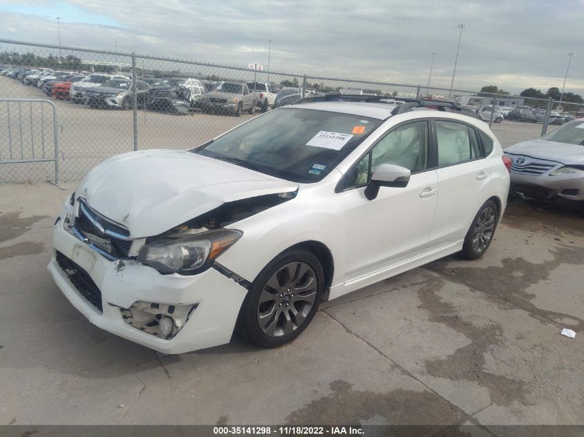 2015 SUBARU IMPREZA WAGON 2.0I SPORT LIMITED - JF1GPAV68F8209712