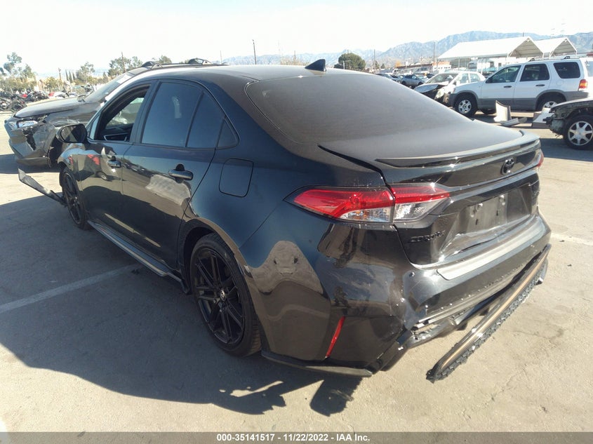 VIN 5YFS4MCE9MP077019 2021 TOYOTA COROLLA SE/NIGHTSHADE/APEX SE