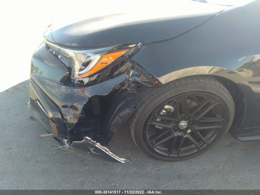 VIN 5YFS4MCE9MP077019 2021 TOYOTA COROLLA SE/NIGHTSHADE/APEX SE