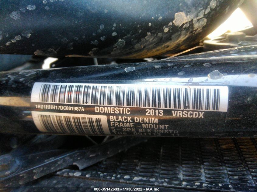 2013 HARLEY-DAVIDSON VRSCDX NIGHT ROD SPECIAL 1HD1HHH17DC801987
