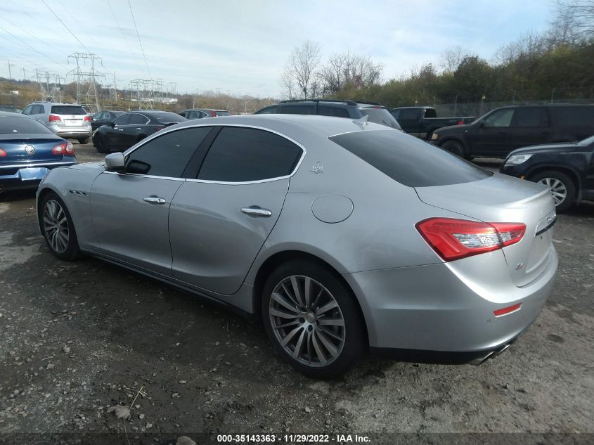 2015 MASERATI GHIBLI S Q4 ZAM57RTA1F1138218