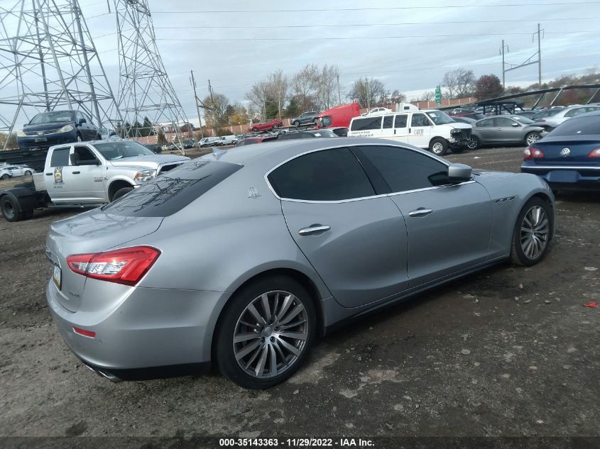 2015 MASERATI GHIBLI S Q4 ZAM57RTA1F1138218
