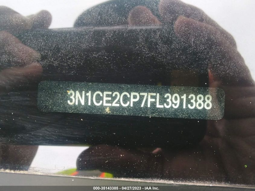 2015 NISSAN VERSA NOTE SV 3N1CE2CP7FL391388