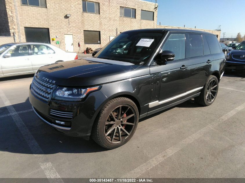2013 LAND ROVER RANGE ROVER HSE SALGS2DF4DA118872