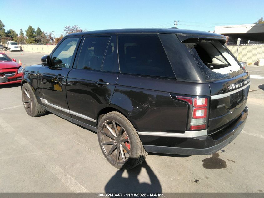 2013 LAND ROVER RANGE ROVER HSE SALGS2DF4DA118872