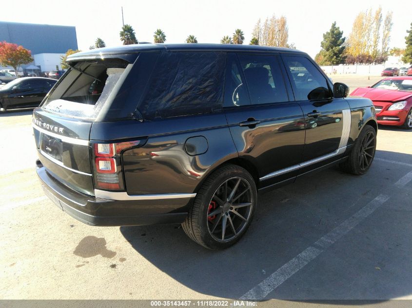 2013 LAND ROVER RANGE ROVER HSE SALGS2DF4DA118872