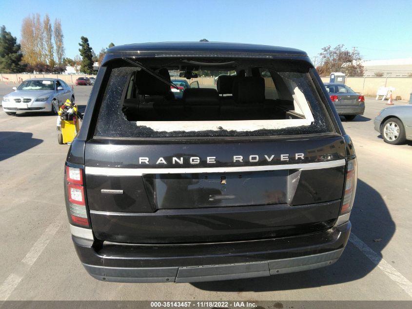 2013 LAND ROVER RANGE ROVER HSE SALGS2DF4DA118872