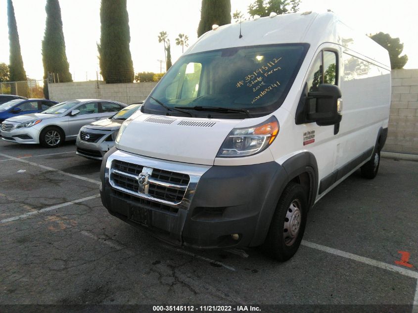 2018 RAM PROMASTER CARGO VAN 3C6TRVDGXJE139706