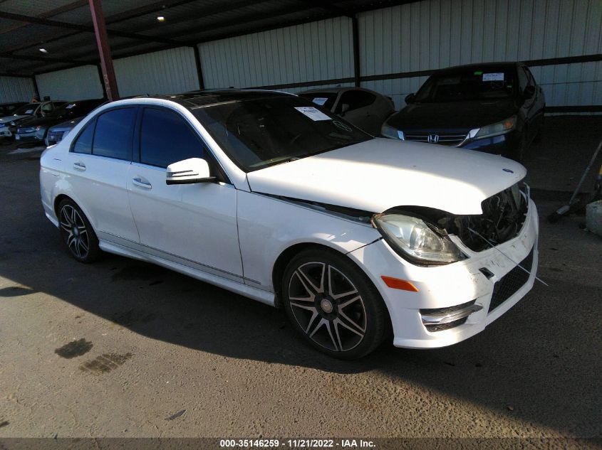 2014 MERCEDES-BENZ C-CLASS C 350 SPORT - WDDGF5HB6EG165443