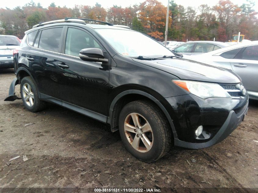 VIN 2T3RFREVXDW080231 2013 TOYOTA RAV4 no.1