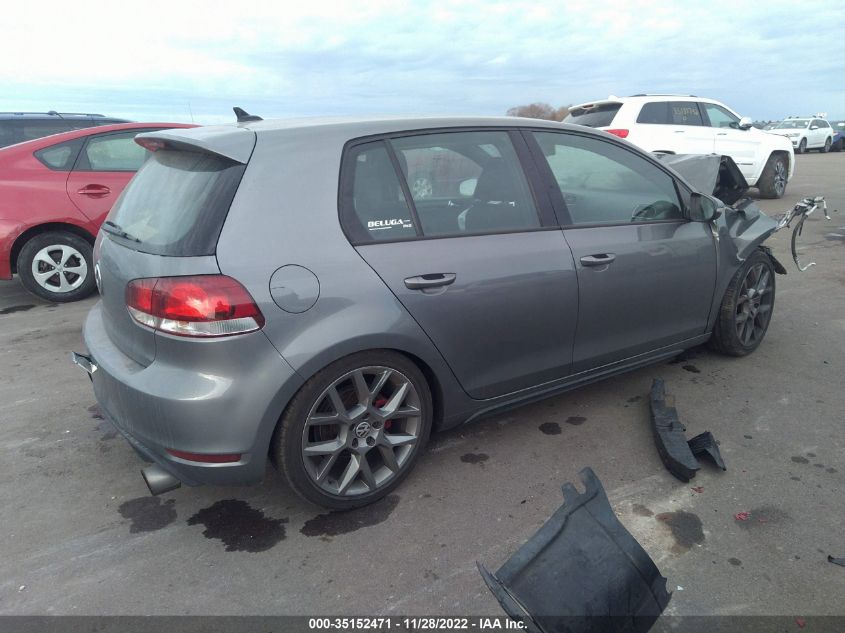 2013 VOLKSWAGEN GTI W/SUNROOF & NAVI WVWHD7AJ5DW120354