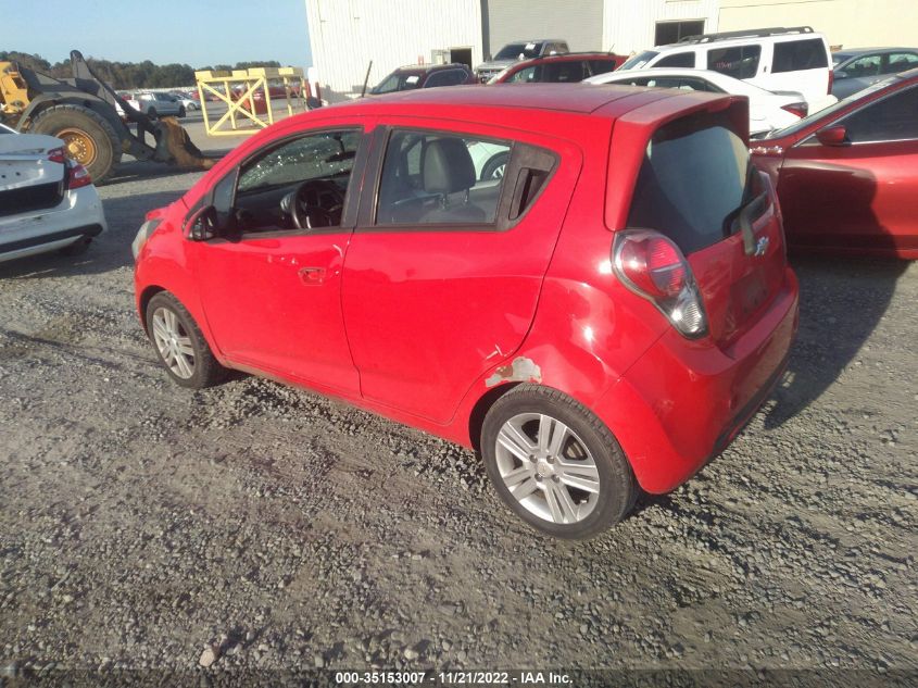 2013 CHEVROLET SPARK LS KL8CB6S93DC607755