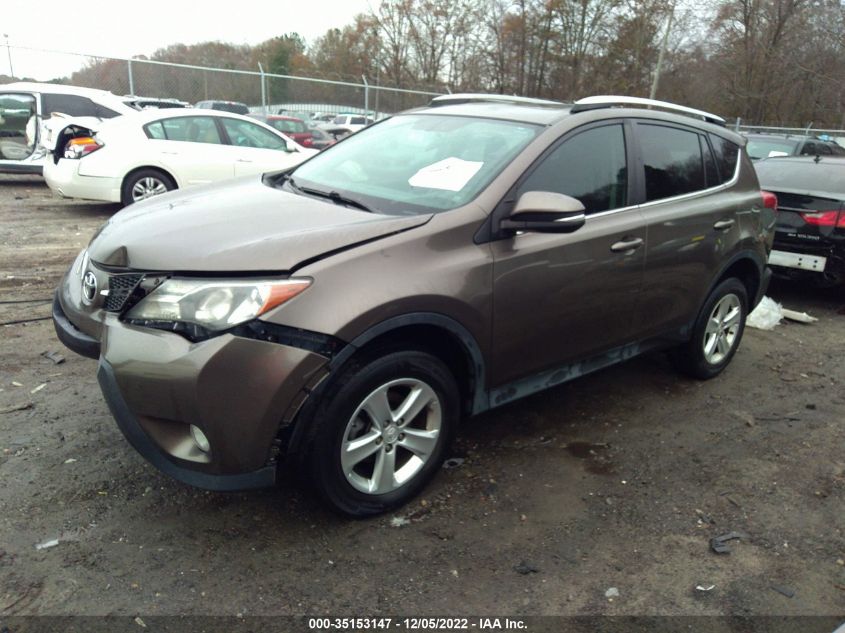 VIN 2T3WFREV1DW022141 2013 TOYOTA RAV4 no.2