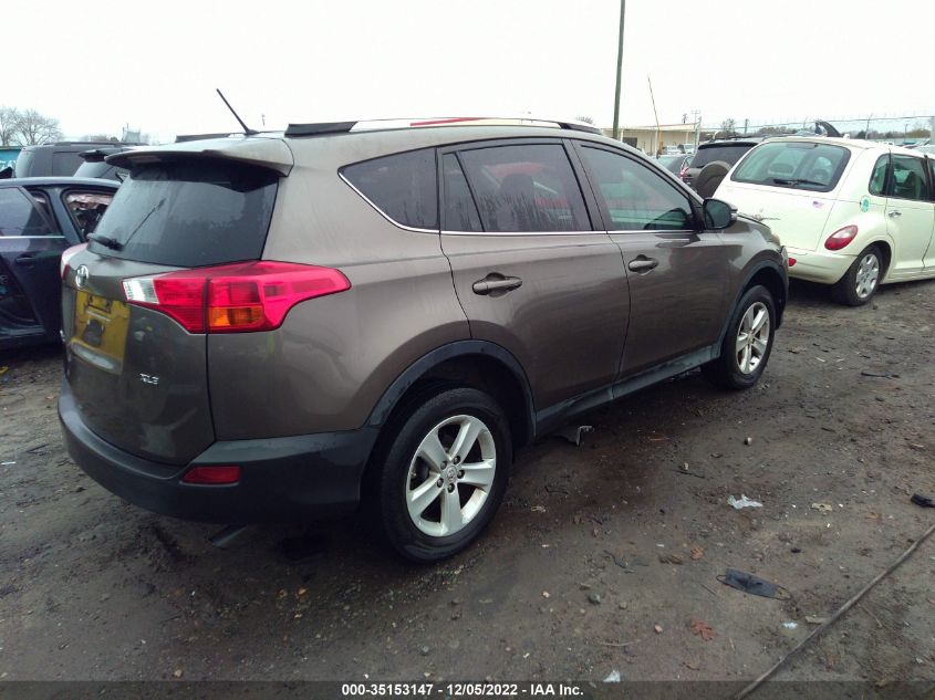 VIN 2T3WFREV1DW022141 2013 TOYOTA RAV4 no.4