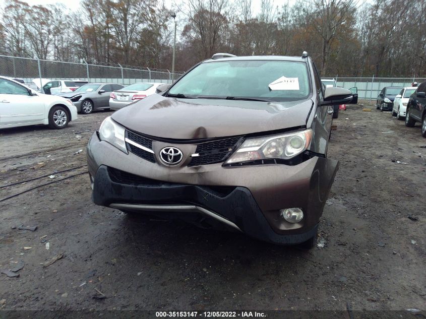 VIN 2T3WFREV1DW022141 2013 TOYOTA RAV4 no.6