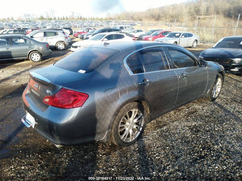 2013 INFINITI G37 SEDAN X JN1CV6AR9DM762243
