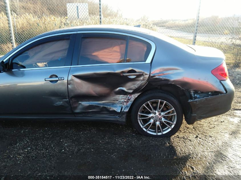 2013 INFINITI G37 SEDAN X JN1CV6AR9DM762243