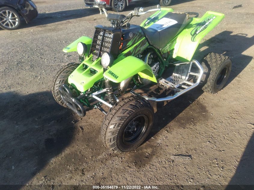 2000 YAMAHA YFZ350 JY43GG031YA010357