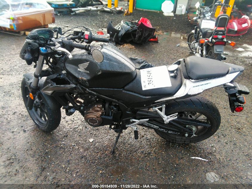 2016 HONDA CB500 F MLHPC4567G5300364