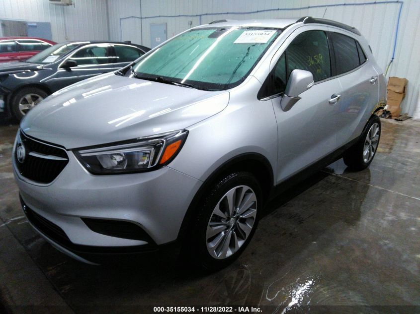 KL4CJASB5HB110261 2017 BUICK ENCORE - Image 2