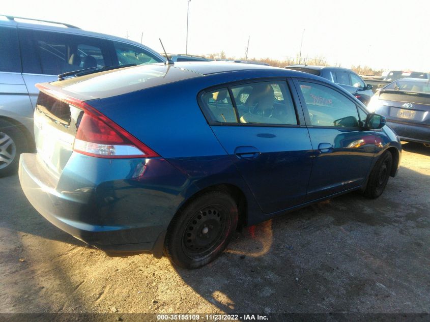 2013 HONDA INSIGHT LX JHMZE2H50DS005101
