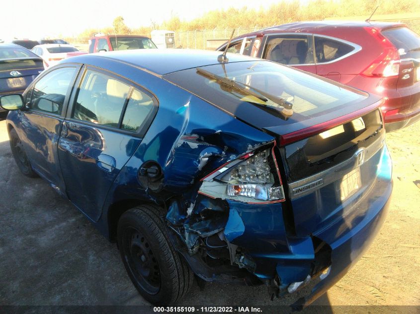 2013 HONDA INSIGHT LX JHMZE2H50DS005101