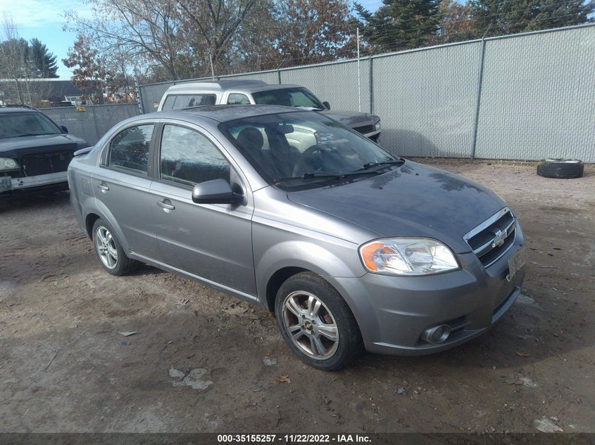 2011 CHEVROLET AVEO VIN: KL1TG5DE6BB222939