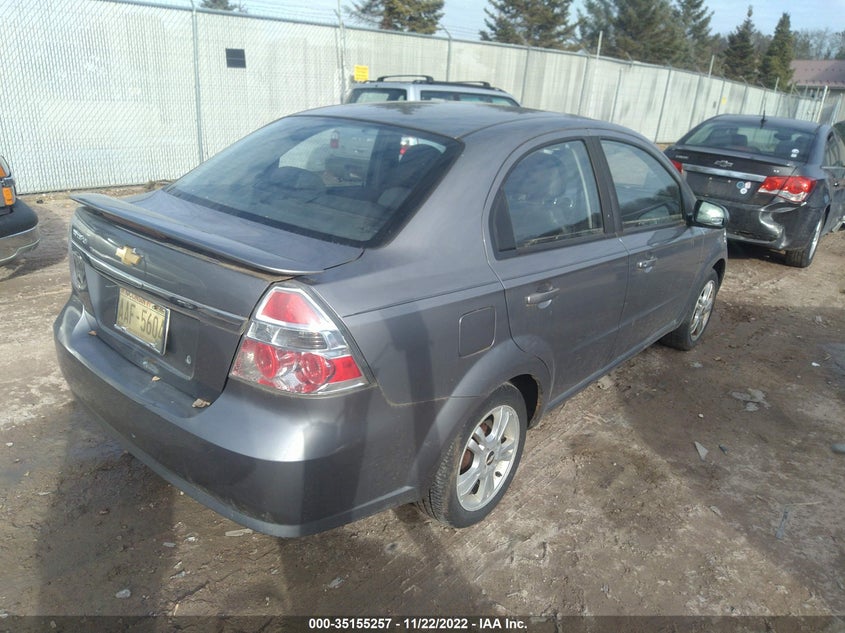 2011 CHEVROLET AVEO VIN: KL1TG5DE6BB222939