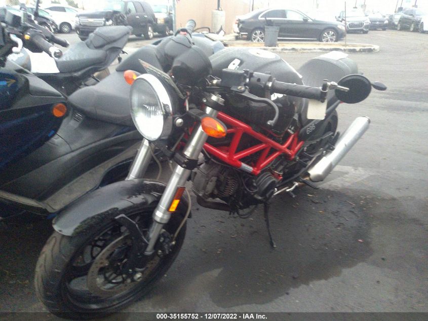 2007 DUCATI MONSTER 695 ZDM1RADM87B089204