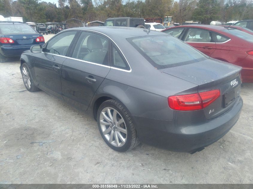 2013 AUDI A4 PREMIUM WAUBFAFL1DN048319