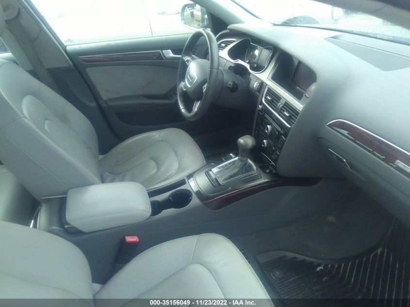 2013 AUDI A4 PREMIUM WAUBFAFL1DN048319