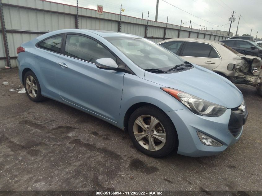 2013 HYUNDAI ELANTRA COUPE SE - KMHDH6AE7DU004600