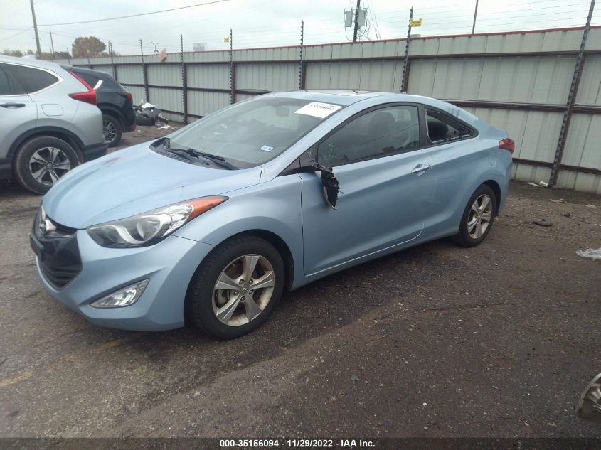 2013 HYUNDAI ELANTRA COUPE SE - KMHDH6AE7DU004600