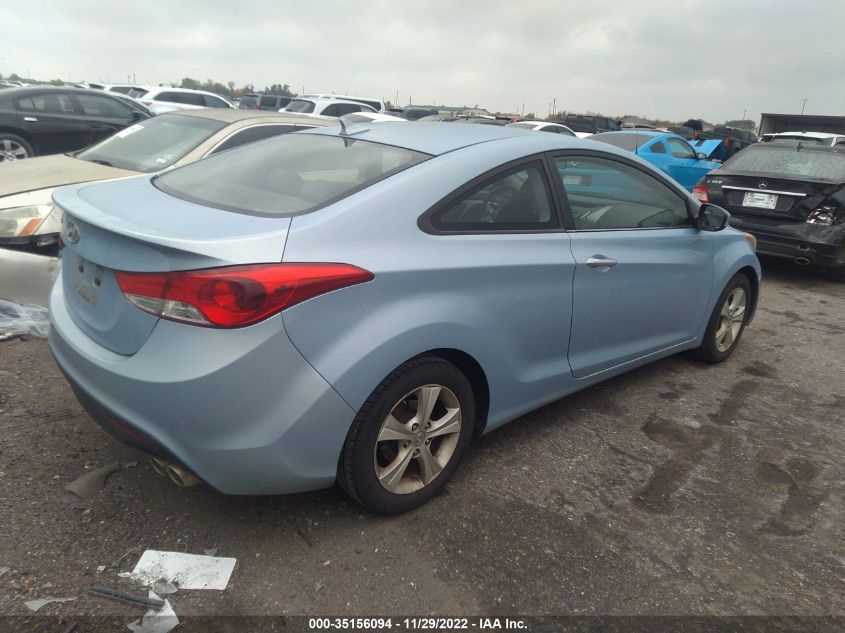 2013 HYUNDAI ELANTRA COUPE SE - KMHDH6AE7DU004600