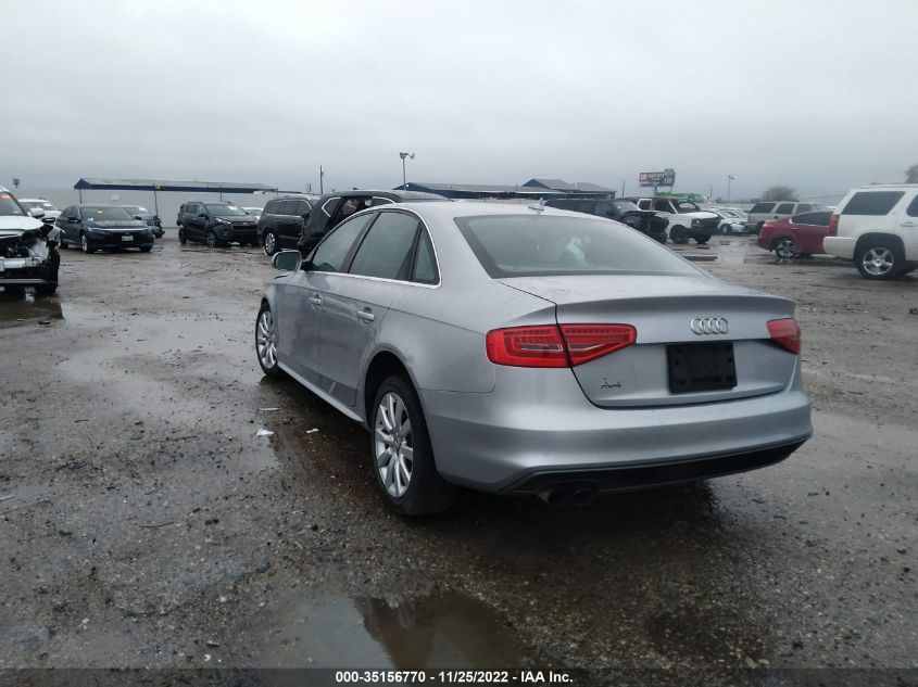 2015 AUDI A4 PREMIUM WAUAFAFL1FN008918