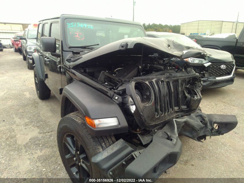 VIN 1C4HJXDG3NW181776 2022 JEEP WRANGLER no.1