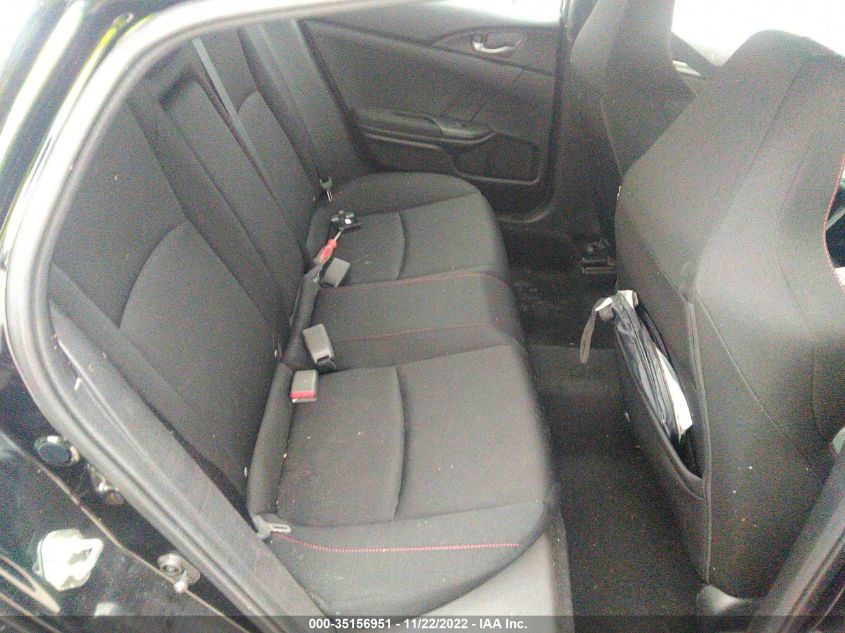 2019 HONDA CIVIC SI SEDAN 2HGFC1E50KH700886