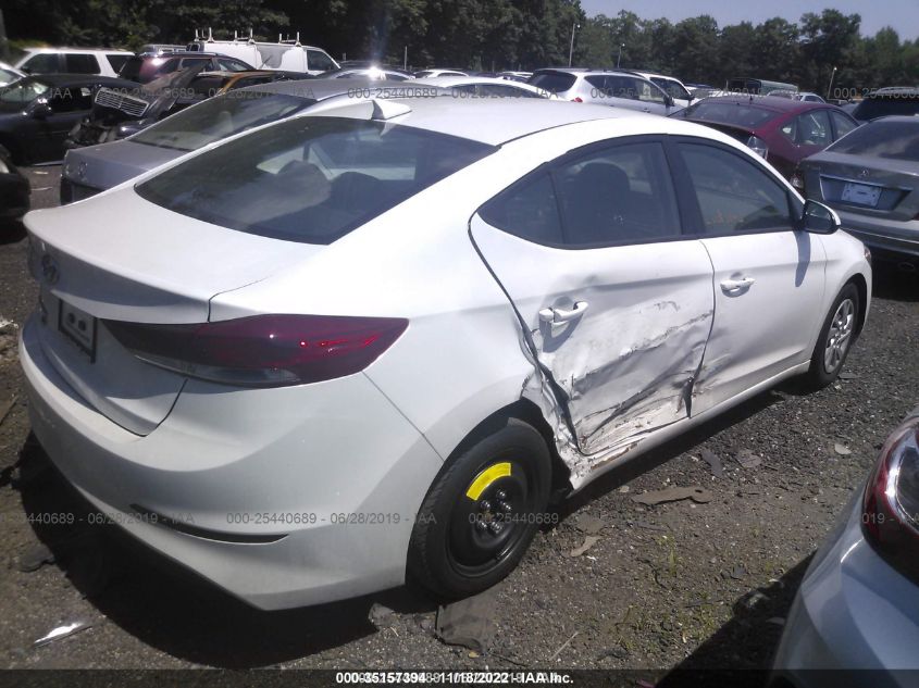 2018 HYUNDAI ELANTRA SE 5NPD74LF8JH390077