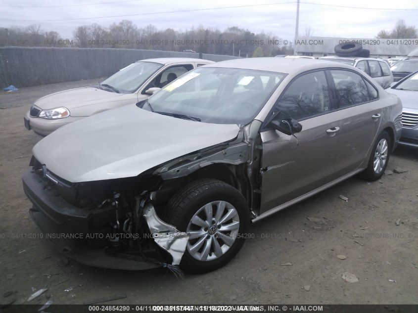 2015 VOLKSWAGEN PASSAT 1.8T WOLFSBURG ED 1VWAT7A3XFC026574