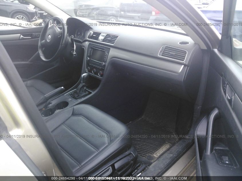 2015 VOLKSWAGEN PASSAT 1.8T WOLFSBURG ED 1VWAT7A3XFC026574