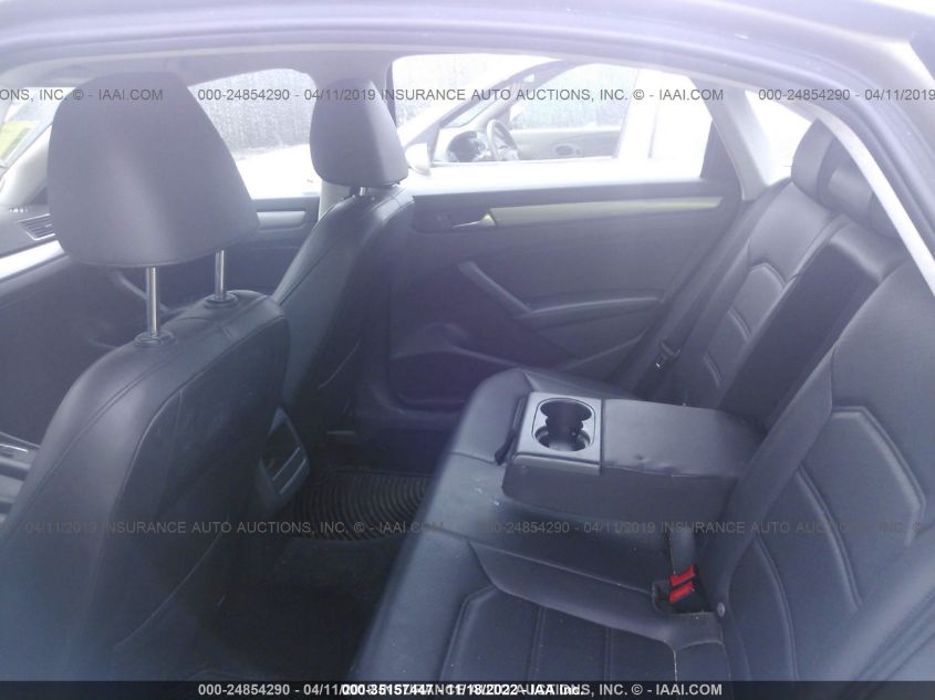 2015 VOLKSWAGEN PASSAT 1.8T WOLFSBURG ED 1VWAT7A3XFC026574