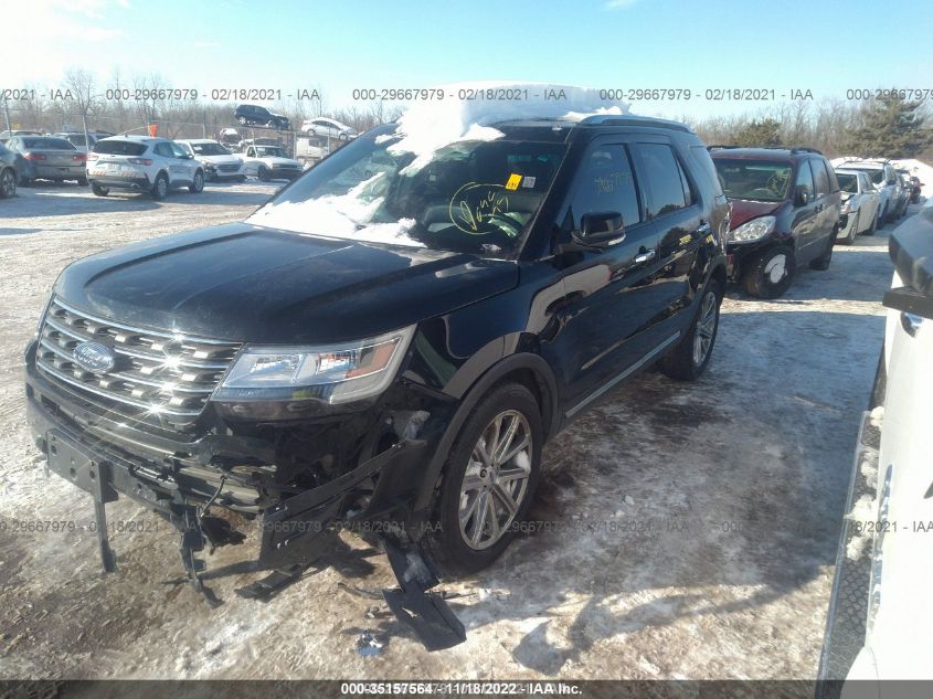 2016 FORD EXPLORER LIMITED 1FM5K7FH0GGB75402