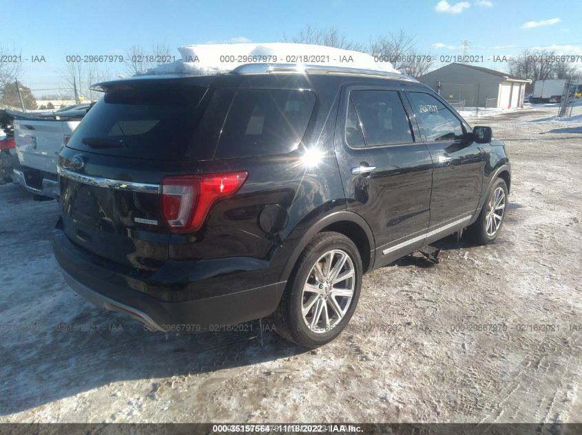 2016 FORD EXPLORER LIMITED 1FM5K7FH0GGB75402