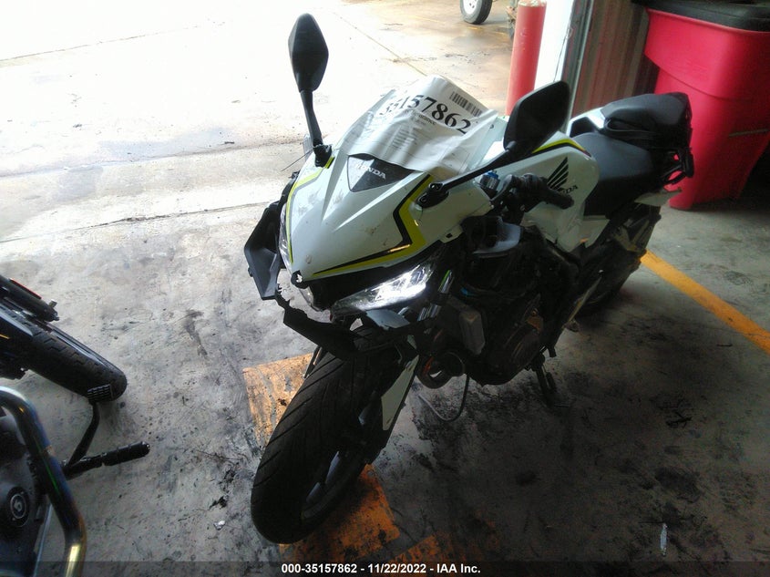 VIN MLHPC6253M5201141 2021 HONDA CBR500 RA