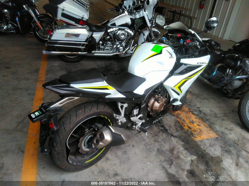 VIN MLHPC6253M5201141 2021 HONDA CBR500 RA
