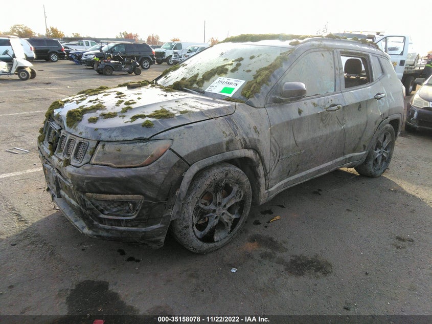 VIN 3C4NJCBB8KT726956 2019 JEEP COMPASS ALTITUDE