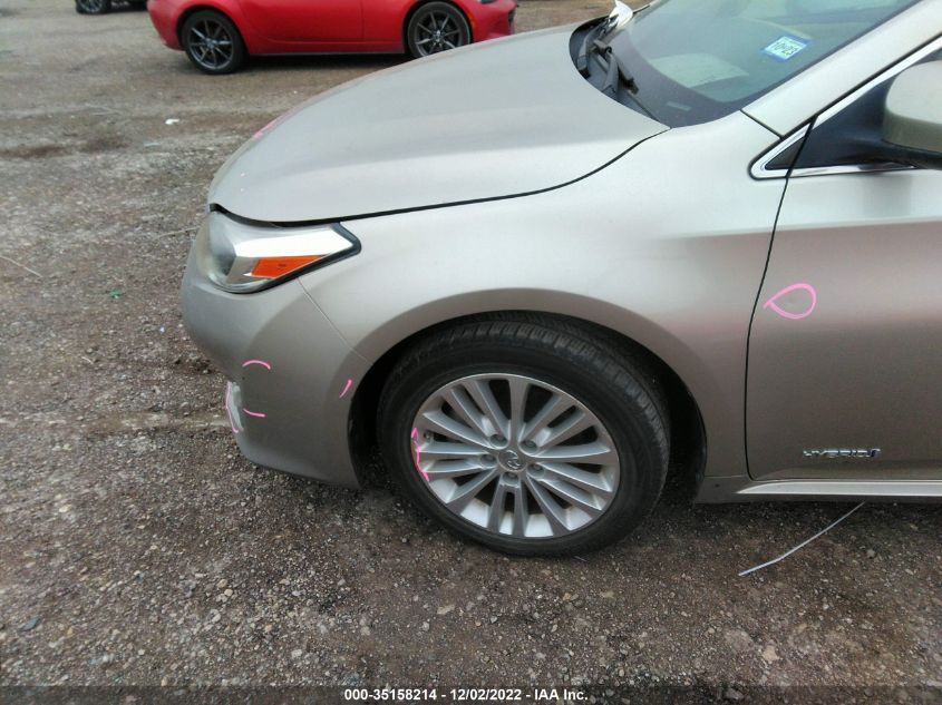 2014 TOYOTA AVALON HYBRID LIMITED/XLE TOURING 4T1BD1EB9EU035502
