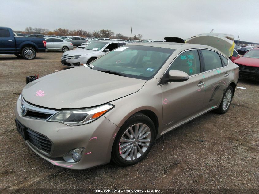 2014 TOYOTA AVALON HYBRID LIMITED/XLE TOURING 4T1BD1EB9EU035502