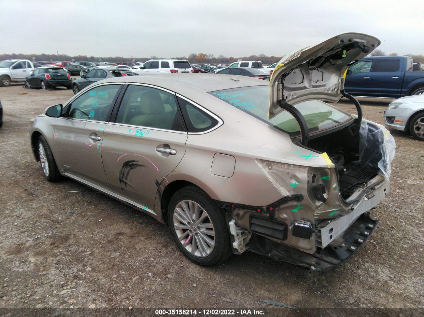 2014 TOYOTA AVALON HYBRID LIMITED/XLE TOURING 4T1BD1EB9EU035502